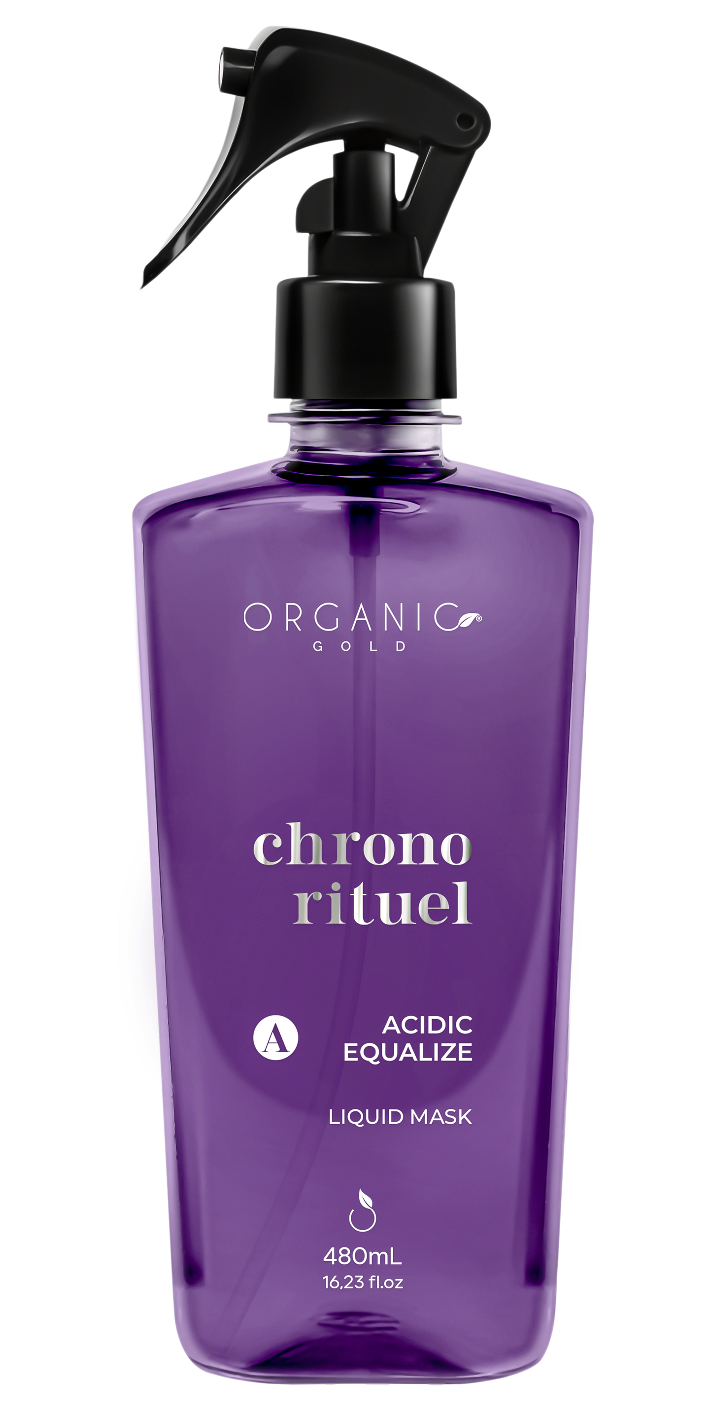 Chrono Rituel – Acid Equalize, Masque Liquide Acidifiant – 480 ml – Organic Gold