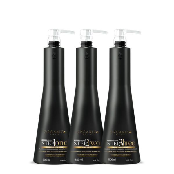 Kit Duo Lissage Premium – Organic Gold & Mahal Liss – 2,5 L
