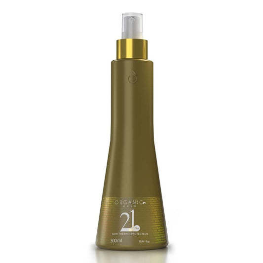 Spray - 21 en 1 - Thermo-Protecteur et Anti-Frisottis – 300 ml – Organic Gold