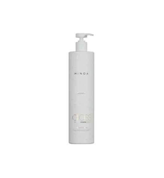 Lissage Minoa – Gloss Crystal – Traitement Lissant & Brillance – 1 L – Minoa Professional