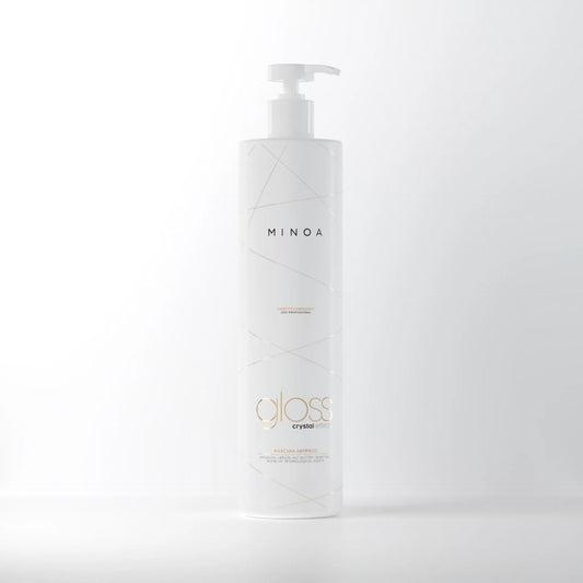 Gloss Effet Cristal – Masque Anti-Frizz – 500 ml – Minoa Professional