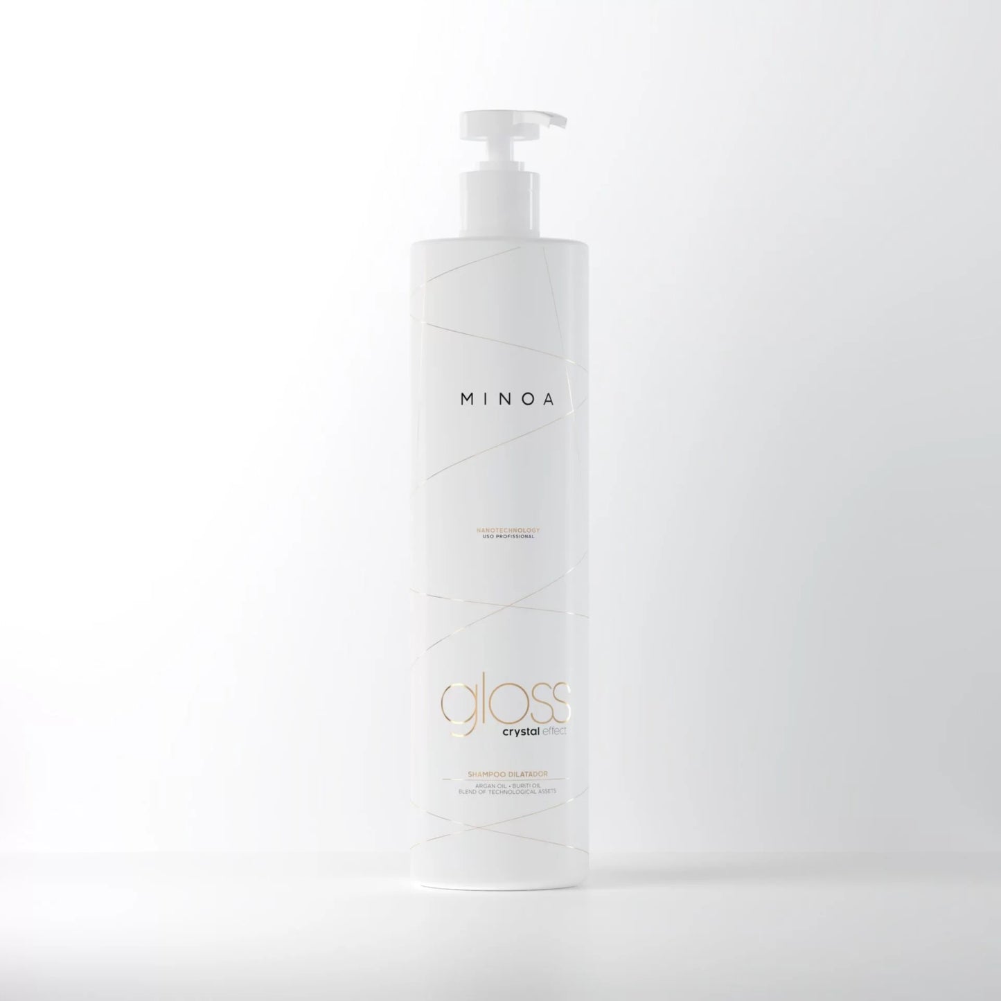 Shampoo Clarifiant – Gloss Crystal Effect 1000 ml – Minoa Professional