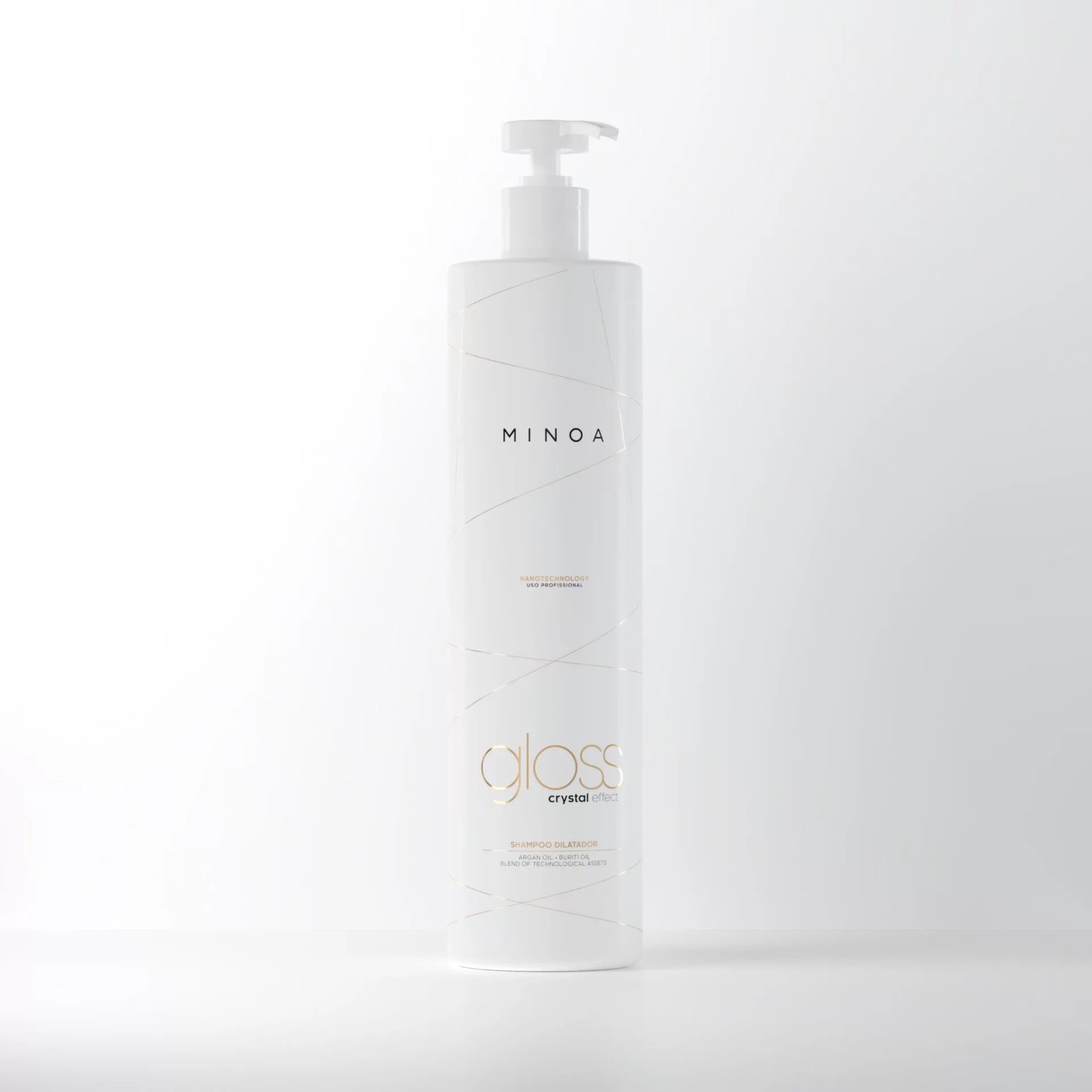 Shampoo Clarifiant – Gloss Crystal Effect 1000 ml – Minoa Professional