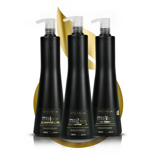 Kit Lissage - Brésilien - Lissant intense - Professionnel - 3x 300ml – Organic Gold