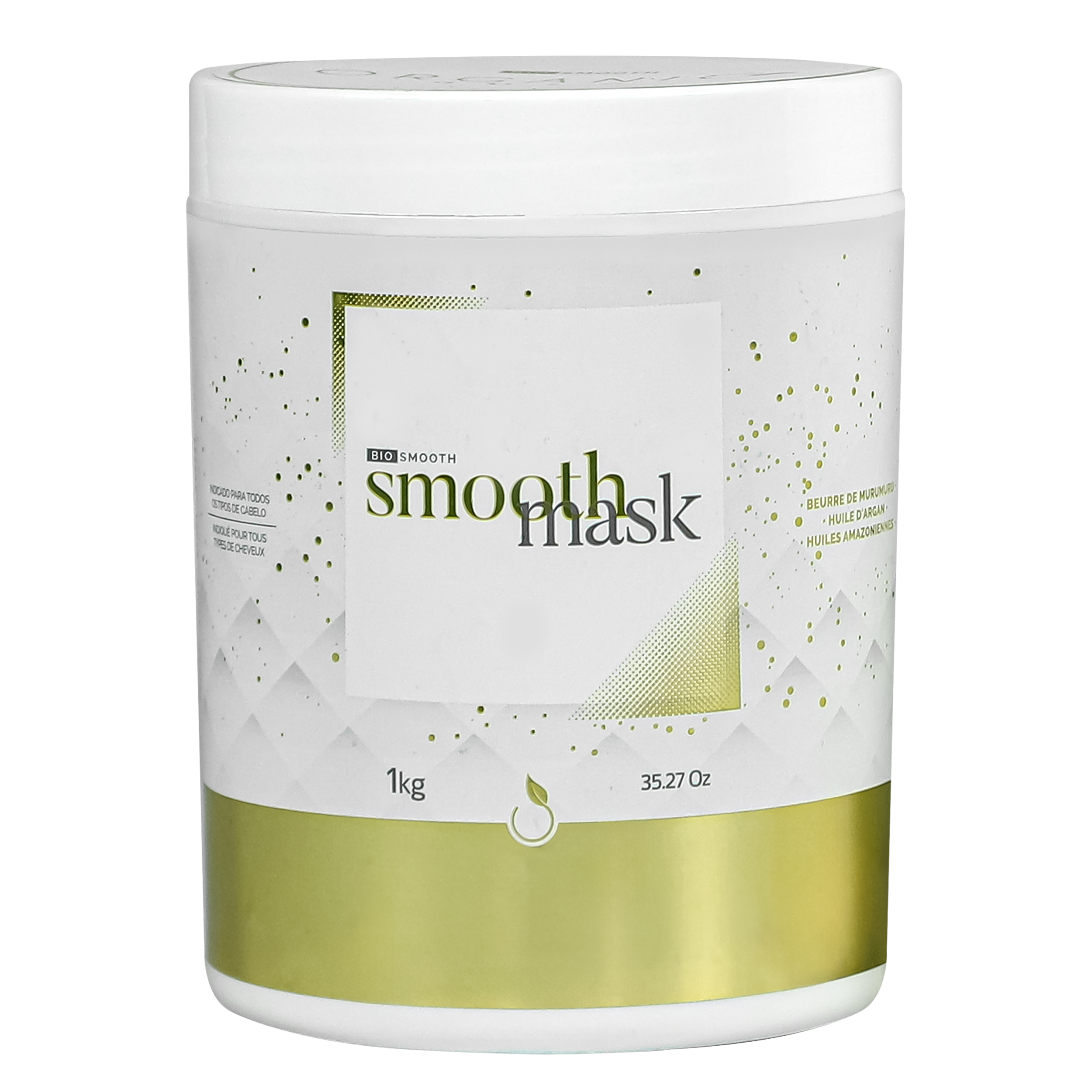 Masque Capillaire – Smooth – Réparation profonde – 1kg – Organic Gold