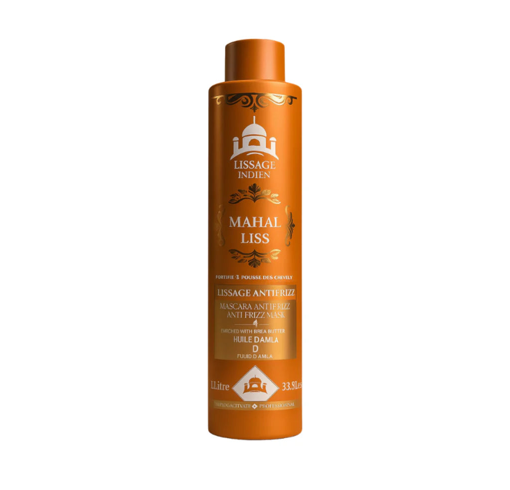 Lissage Nano Indien – Huile d’Amla & Huile de Ricin – 1 L – Mahal Liss®