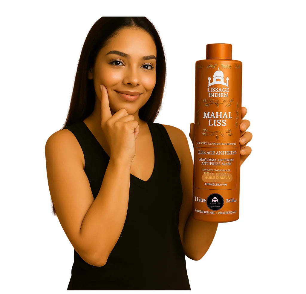 Lissage Nano Indien – Huile d’Amla & Huile de Ricin – 1 L – Mahal Liss®