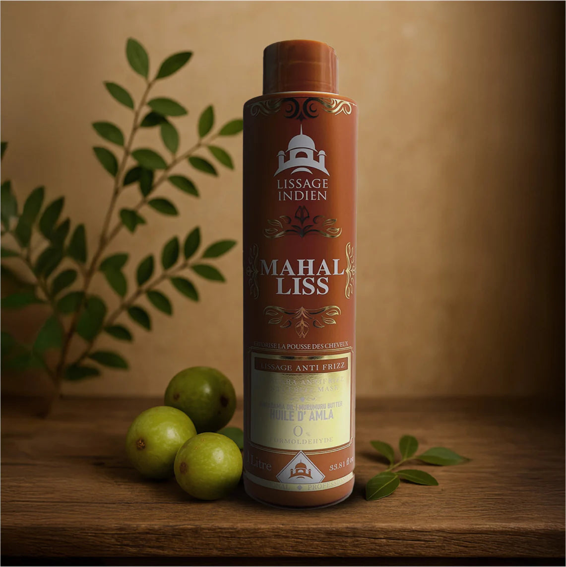 Lissage Nano Indien – Huile d’Amla & Huile de Ricin – 1 L – Mahal Liss®